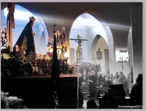Guadix. Semana Santa 2013 Sábado. ...Pésame...