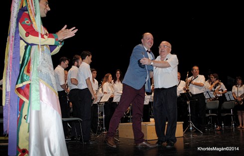 Banda Municipal de Mu´sica. Aplausos para su director Eduardo Ramírez Hernández